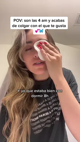 Desmaquillarme no es mi fuerte jajaja🙃🦋