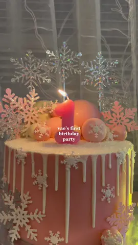 babys first birthday party☃️💕 #lisiiaa #firstbirthday #Lifestyle #firstbirthdayparty #firstbirthdaydecor #winteronderland #winteronderlandparty #MomsofTikTok #blackgirlcontent #fyp 