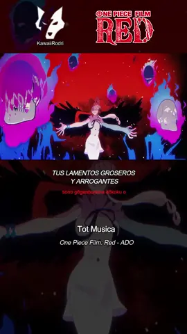 #cancion de #ado 🖤#totmusica 🤍#anime #otaku #español #traduccion #siguiendo #foryou #parati #crunchyroll #luffy #zoro #ussop#sanji  #nami #franky #chopper #robin #brook #shanks #uta #fyp #fypシ #lycoris 