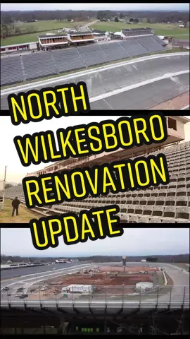 Our story from @MyFOX8 on the progress at @NorthWilkesboroSpeedway as they prep for the 2023 All-Star Race! #northwilkesborospeedway 