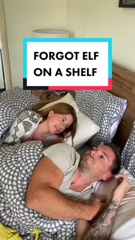 Forgetting elf on a shelf #elfontheshelf #elfontheshelfchallenge #elf #christmas #skit #funny #fyp #hardyarns 