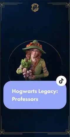 which professor gives off the best vibes? #HogwartsLegacy