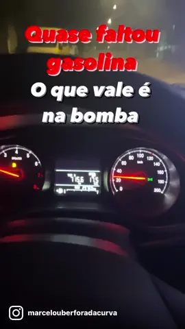 717 km com um tanque de gasolina #uber #marcelouberforadacurva #motorista 