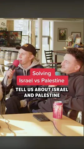 We solved Israel vs palestine #fyp #fypシ #podcast #funny #comedy #politics #israel #palestine #darkhumour #dark #jokeoftheday 