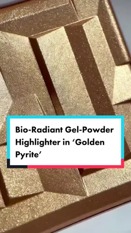 Go for the gold with Bio-Radiant Gel-Powder in ‘Golden Pyrite’ 🌟 Get a soft-focus finish with our clean, talc-free formula on #HausLabs & #Sephora  #repost @Beauty | Makeup | Skincare UGC  #highlighter #makeupswatches #giftideas 