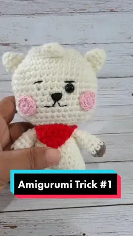 Amigurumi Trick #1 Pasang mata jika tidak ada plastik pengunci (washer) nya. Bisa d lem aja. Longgarin dulu lokasi penempatan mata agar mudah tusuk nya. Lem hanya di bagian ujung tusukan biar ga meleber pas d tusuk. #amigurumi #boneka #rajutan #crochetersoftiktok #crochet #DIY #crochethack 