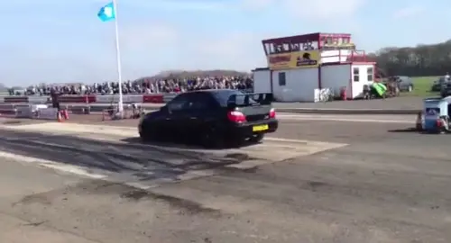 Found an old but gold video from a few years ago #bigturbo #scooby #wrx #sti #dragstrip #mexicoracing #raceway #subaru #mitsubishievo #fyp 