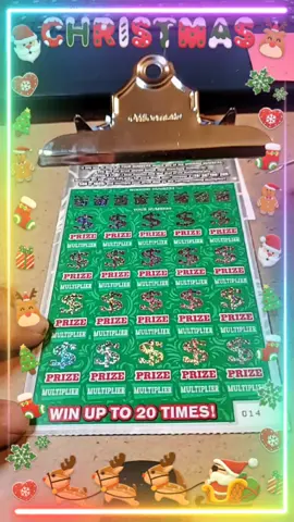 Christmas scratchers ! #joinmyliveforachanceatfreetickets  #freeticketsinmylived #thelotteryking #illbewaiting #mentionyousawthis #ohioscratchers #winthelottery 