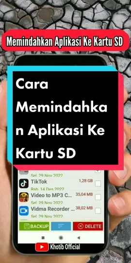 Cara Memindahkan Aplikasi Ke Kartu SD#tutorial#cara#tiktok#beritaviral#