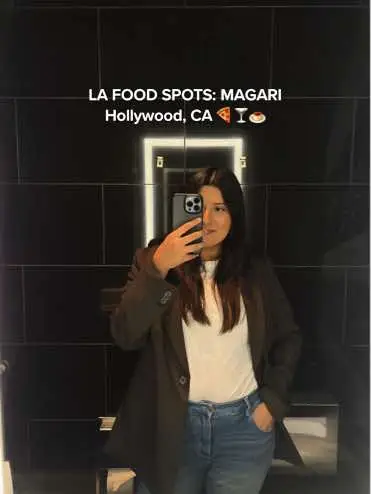 My 5-9 after my 9-5 is being a foodie 🍕🥃🍮 If you’re looking for one place worth getting through traffic for, it’s #Magari  #larestaurants #losangelesrestaurants #lafoodie #ladining #hollywood #lafoodspots #discoverla 