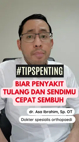 tips biar sakit tulang dan sendi kamu cepet sembuh #dokterasa #edukasidrasa #sakittulang #sakitsendi 