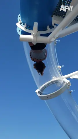 New fear unlocked 🔓😬 #cruiseship#fail#waterslide#waterpark#vacation#funnyvideos#afv