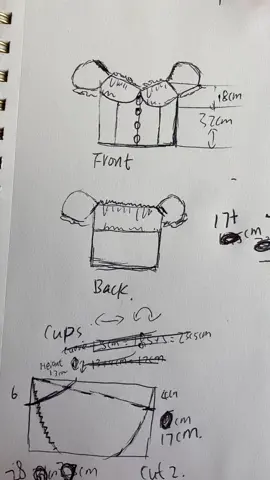 Sewing puffy sleeve top for my fahsion brand #handmade #mini #sewingforyoupage #sewingtutorial #fashiondesign #fashiondesigner #fashioninspo #milanblocks 