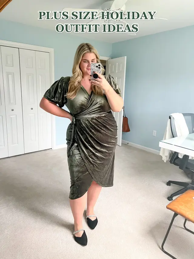 Really into velvet if you can’t tell ❤️ #plussizeoutfitideas #holidayoutfitideas #plussize #plussizefashion 