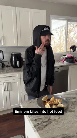 Lickety shot suspicious spickety split lickety 😂 #eminem #stake 