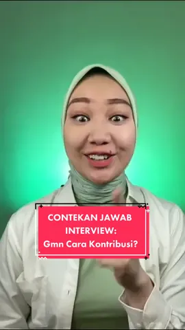 Ditanya kontribusi pas wawancara kerja? Jawab pake teknik 30:60:90 deh #tipskerjavina #serunyabelajar 