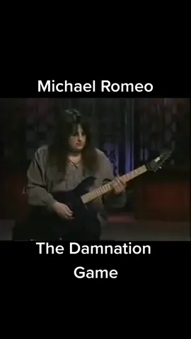 Michael Romeo - Symphony X. The Damnation Game. #guitar #guitarsolo #metal #metalguitar #shred #shredguitar 