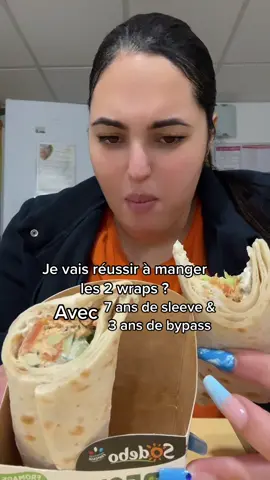 La vérité, j’avais la flemme d’aller vomir, mais je pense que j’aurais pu encore mangé une bouchée. #sleeve #bypass #repas 