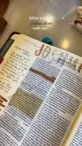 i LOVE joshua so far🤭🤪 #biblestudy #biblejournaling #christiangirl #christiantiktok 