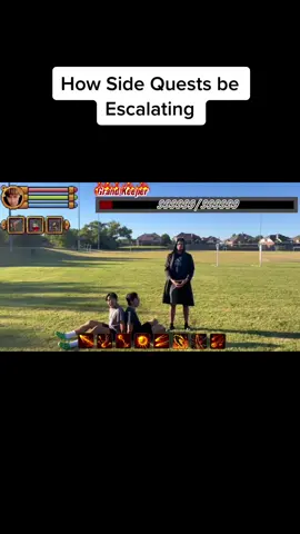 They always start with a simple quest then hit us with a boss fight 😭 #videogames #gaming #fyp #funny #blowthisup #mmorpg 