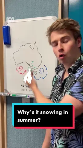 Why’s it snowing in summer? #Summer #snow  #summersnow #ABC 