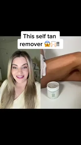 #duet with @roseandcaramel #roseandcaramel if this self tan remover works like this I will be shocked! BUT you know I’ll be testing it on here asap so follow along! #selftan #selftanremoval #selftanning #selftanroutine #selftanhack #selftanremover #beautyhacks 