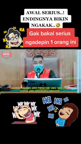 KUAT MA'RUF_ NGELAWAK LAGI🤣 #viraltiktok  #hiburan_kocak  #ngakak  #kuatmaruf  #Bikinngakak  #tiktokindonesia  #sidangferdysambo  #Bharadae  #humor  #Hakim #fyp