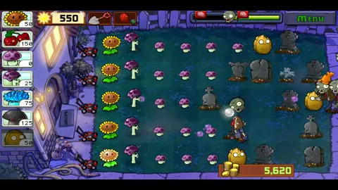 Plants Vs. Zombies | Night: Level 9