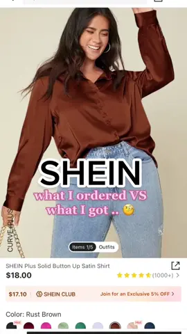 Shein what I ordered vs what I got✨ #whatiorderedversuswhatigot #shein #sheinplussize #plussizefashion #dulceevillanuevaa @SHEIN 