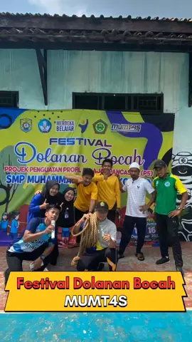 Festival Dolanan Bocah at SMP Mumt4s #fyp #fypシ #p5 #profilpelajarpancasila #sukorejo #smpmumt4s #sekolah 