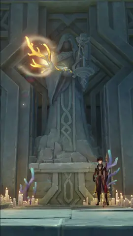 This dude can levitate #GenshinImpact #levelup #hoyocreators #lol 