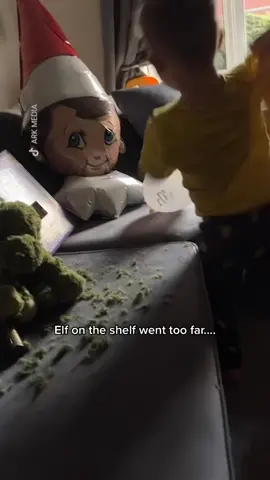 He’ll never forget that…#fyp #elf #elfontheshelf #christmas #kidsoftiktok 
