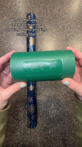 Happy Hanukkah! I know eveyrone still has gifts to wrap, and this tool makes it SO easy! Go to the link in my bio right now to finish up your wrapping! #christmaswrappingtips #wrappingtutorial #wrappinghacks #wrappinggifts 