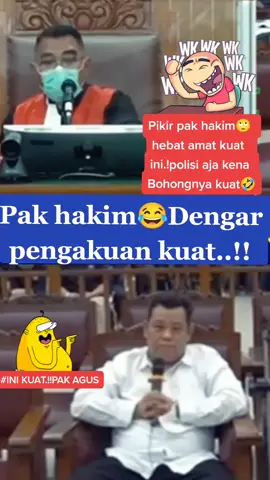 KUAT MA'RUF_JUJUR🤣😂 #viraltiktok  #tiktokindonesia  #humor  #Bikinngakak  #Bharadae  #ngakak  #sidangferdysambo  #kuatmaruf  #hiburan_kocak  #fyp #Hakim  #viral