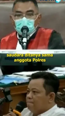 kuat maruf kebingungan menjawab pertanyaan hakim 