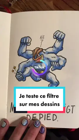 Est-ce que j’essaye ce filtre sur d’autres dessins ? #aimanga #aimangafilter #aidrawing 
