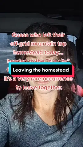 This is a rare occurrence. It can be so hard to get away from the daily tasks and the five kiddos 😂. #offgridlady #offgridgirl #offgridlife #offgridhomestead #mountainlife #offgridcouple #offgridfamily #justthetwoofus 