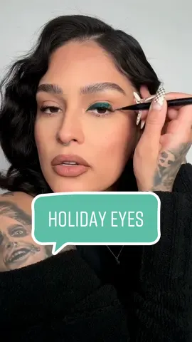 @meltcosmetics_official Colibri gel liner & Goalz shadow on top 🥲 #makeuptutorial #makeupartist #holidaytiktok #holidayeyemakeup #makeuptutorial #eyelinertutorial 