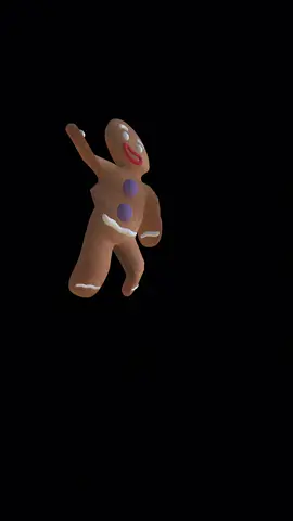 When I amuse myself with this new effect #shrekgingerbreadman #itriedmybest 