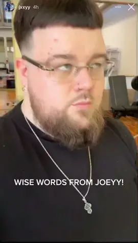 Wise words from #joeyy #shedtheory #movie #quote 