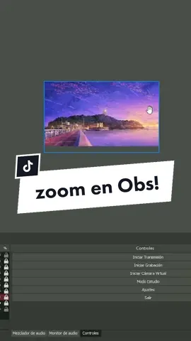 Como hacer zoom a la vista previa de Obs! #obs #soycreador #stream #twitch #tutorial #consejos