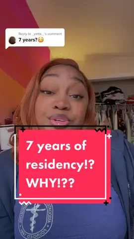 Replying to @_yetta._ why 7 years? #doctorsoftiktok #surgeonsoftiktok #surgeonlife #surgery #medicalstudent #medicalschool #premed #residency #residencylife 