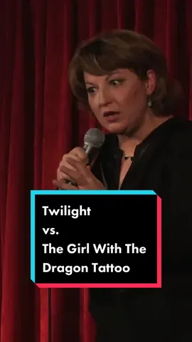 Better think twice about sparkle vampires being scary 🫣 @JackieKashian #StandUpComedy #JackieKashian #Funny #Twilight #TheGirlWithTheDragonTattoo #Books