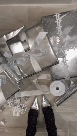 A very merry silver Christmas🪩 #fy 