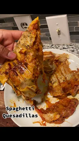Spaghetti Quesadillas because the road to MSW is hard and tiring! #socialworkersoftiktok #quesadilla #spaghetti #fyp