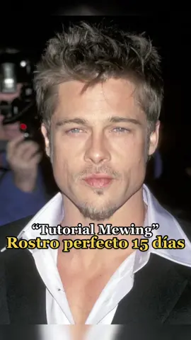 Tutorial Cómo marcar la Jawline⚡️ Ejercicios muy utiles mewing. #mewing #jawline #tutorial #GlowUp #bradpitt 