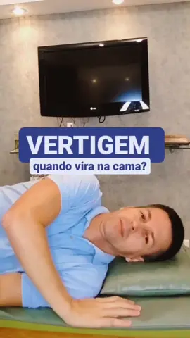 🌀 A vertigem rotatória que ocorre ao virar de lado na cama é comumente causada pelo deslocamento dos cristais dentro do labirinto. 🌀 Conhecida como 