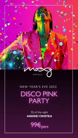 Come and join us to the Moxiest party of all year! Tickets 🎟️ - 99€/pers! Gangs of 5 or more have 10% discount! 🎉🎄 #moxy #atthemoxy #moxychristmas #newyear #5pasidebine #misiuneatiktok #5pasidebine 