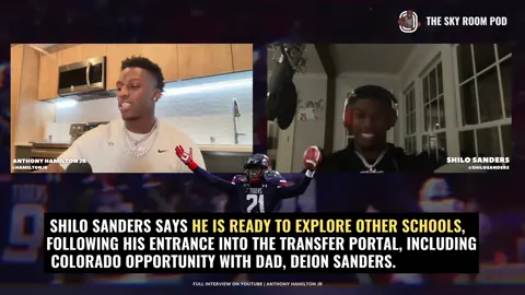 This interview was CRAZY we dropped last night 😳 #hamilt0njr #shilosanders 