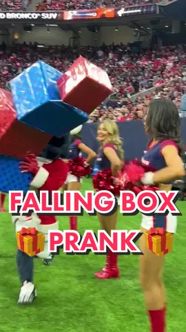 this new #prank video is my gift to you. happy hahaha-lidays! 🤣 #houston #texans #nfl #fallingboxprank 